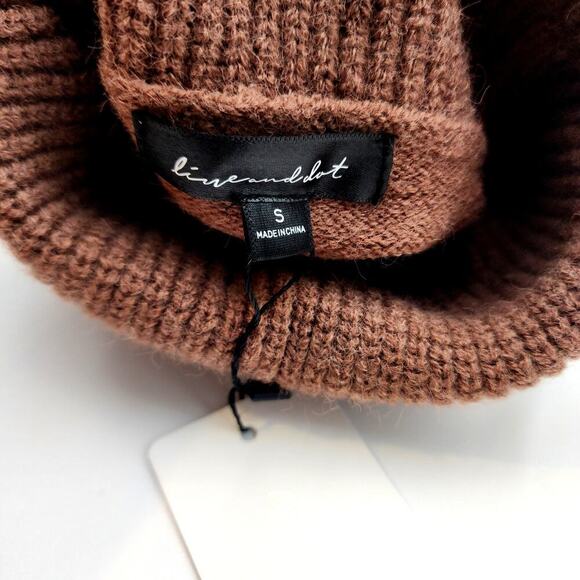 NWT Line & Dot Stripe Turtleneck Pullover Size XS - Picture 5 of 16